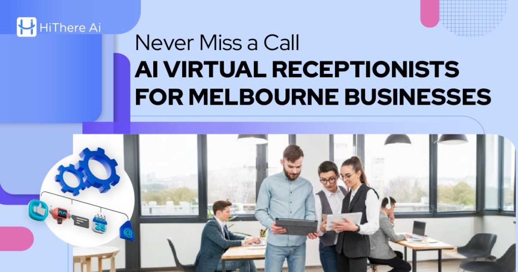 AI virtual receptionist supporting Melbourne businesses with call handling and bookings