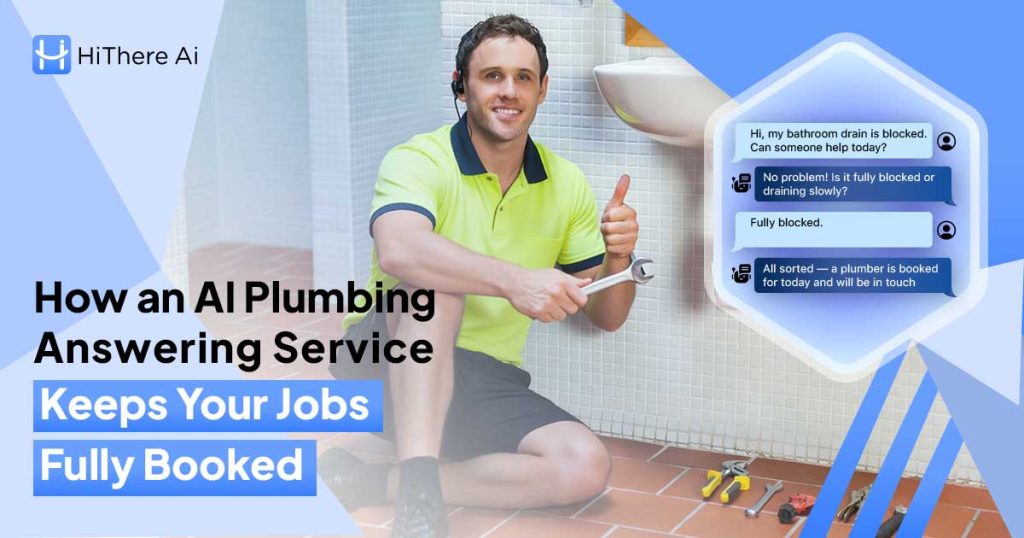 AI-powered plumbing answering service helping Australian plumbers answer every call and book more jobs