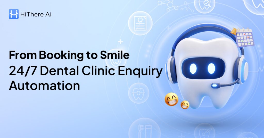 Dental clinic reception using business automation system to manage 24/7 patient enquiries and appointment bookings in Australia